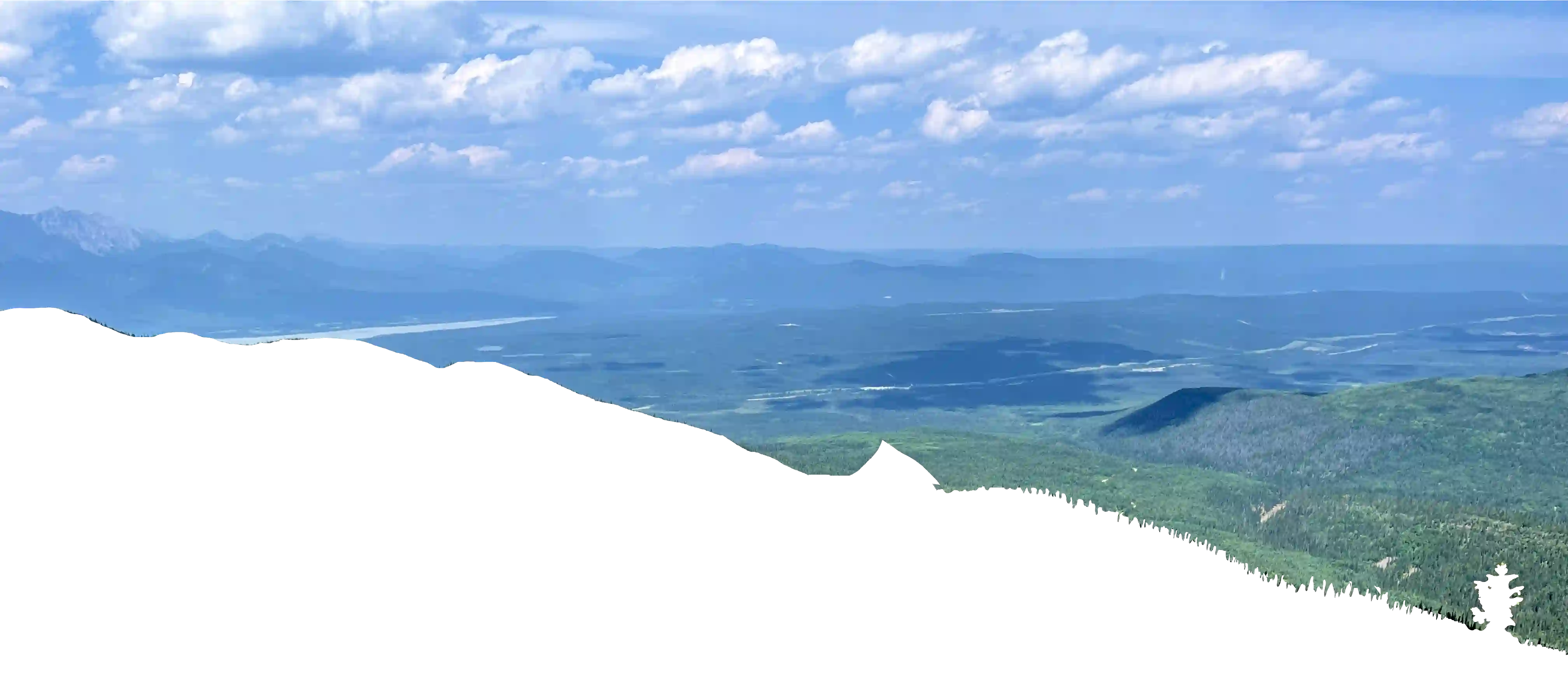 Distant mountains