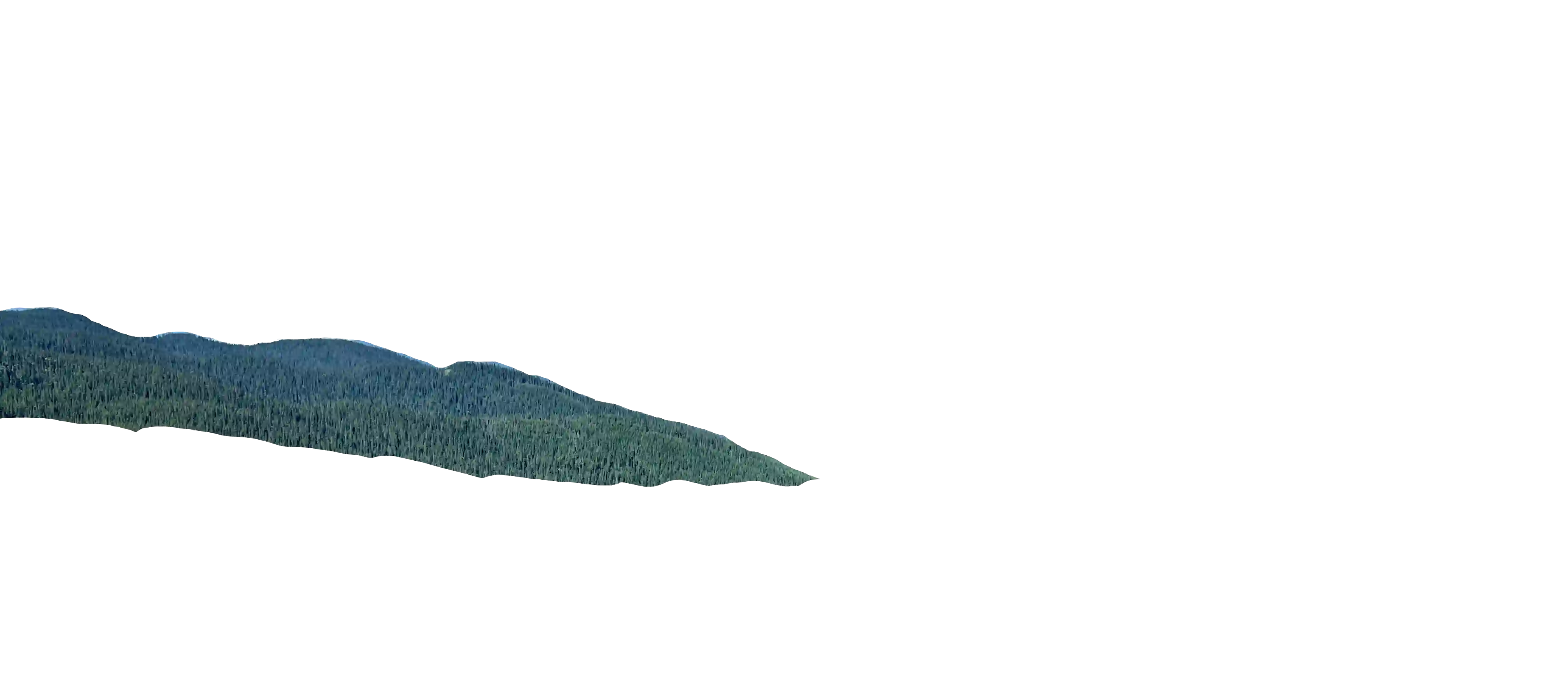 Midground mountains